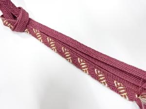 正絹　手組帯締め